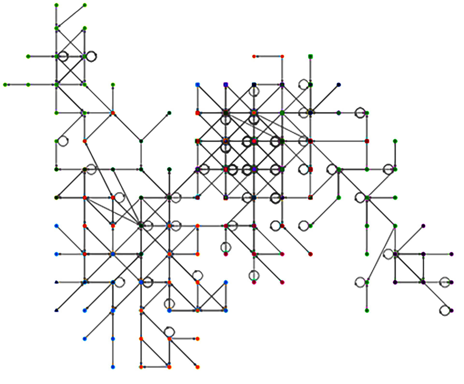Grafik Vernetzung Webseite Links