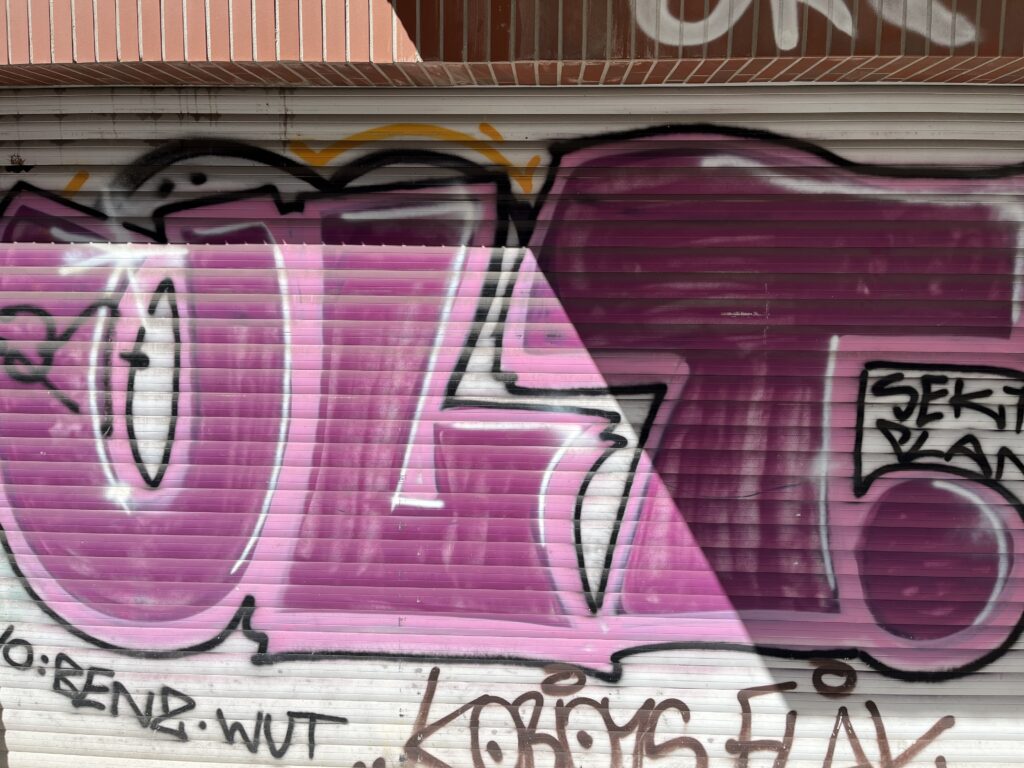 Graffiti Pink Lila Altona